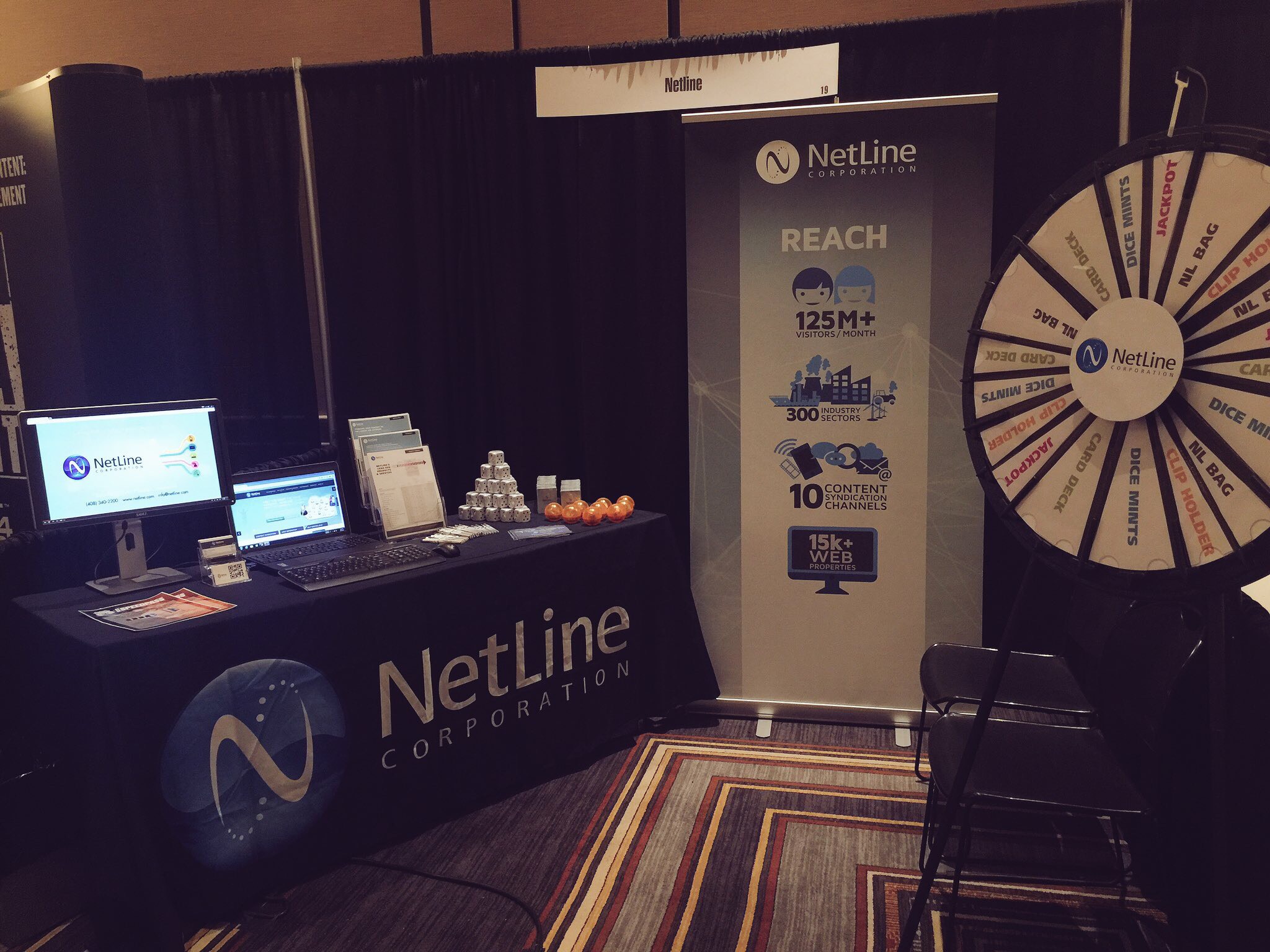 C2C 2016 NetLine Booth 