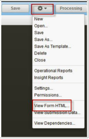 Step 1 - Create a form in Eloqua 